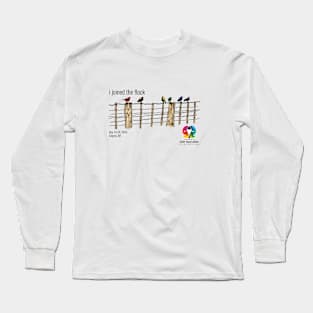 Birds on the Fence Long Sleeve T-Shirt